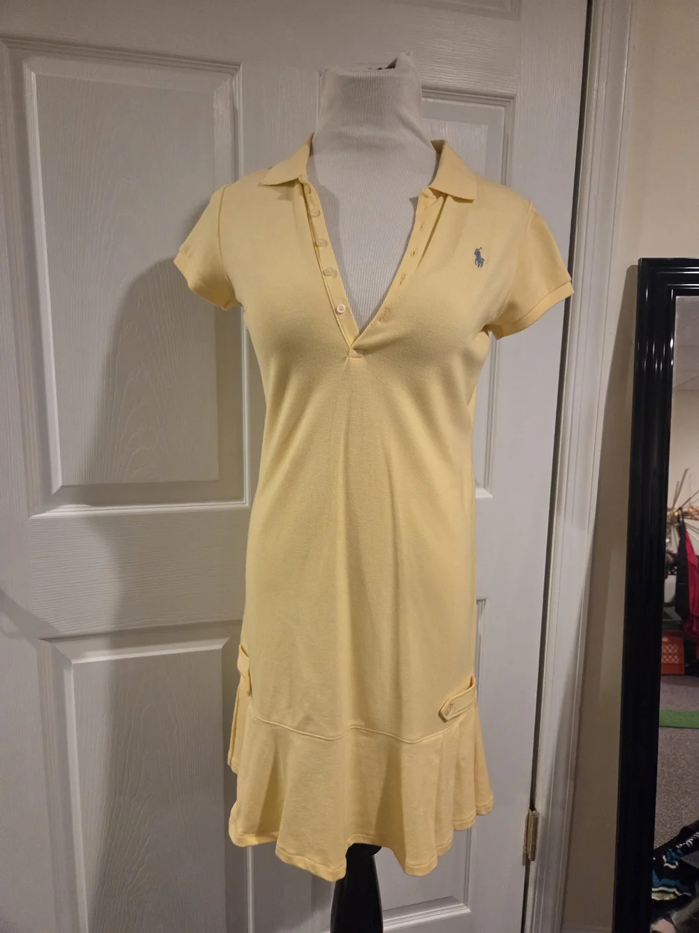Ralph Lauren Yellow Polo Dress